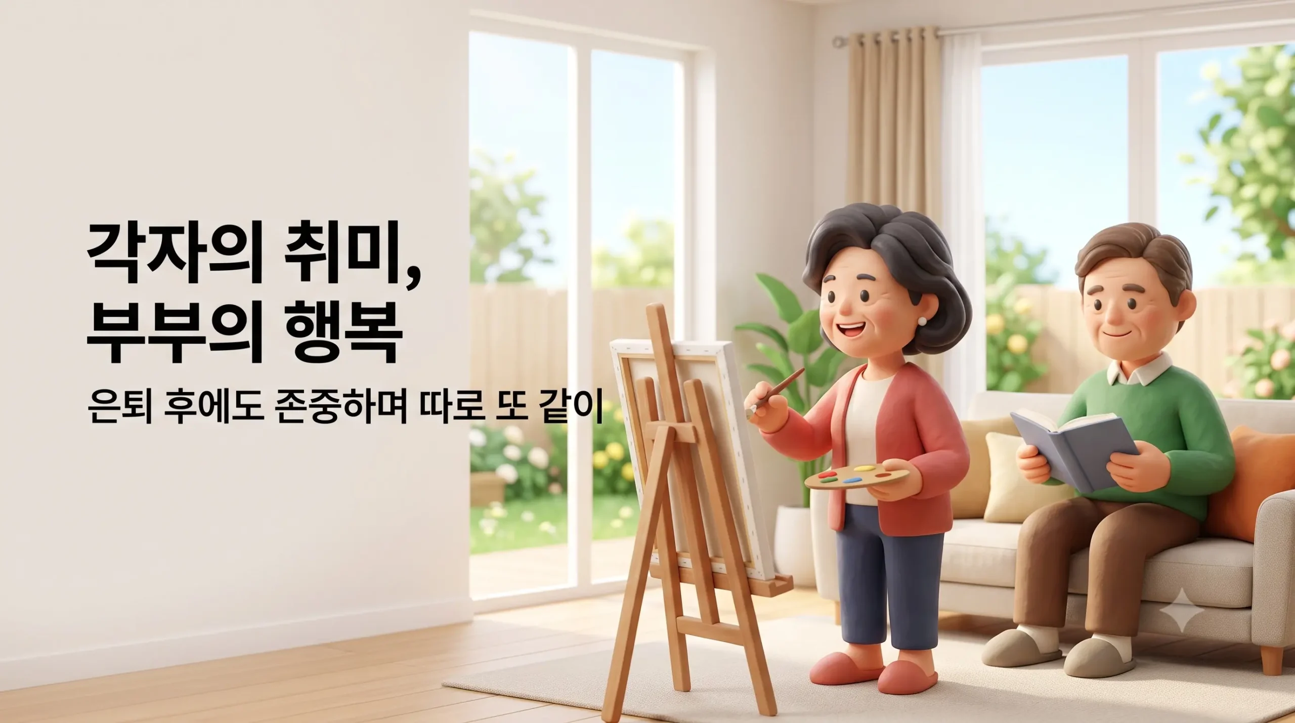 배우자의 취미를 존중하는 법 은퇴 후 각자의 취미가 부부 관계에 미치는 영향