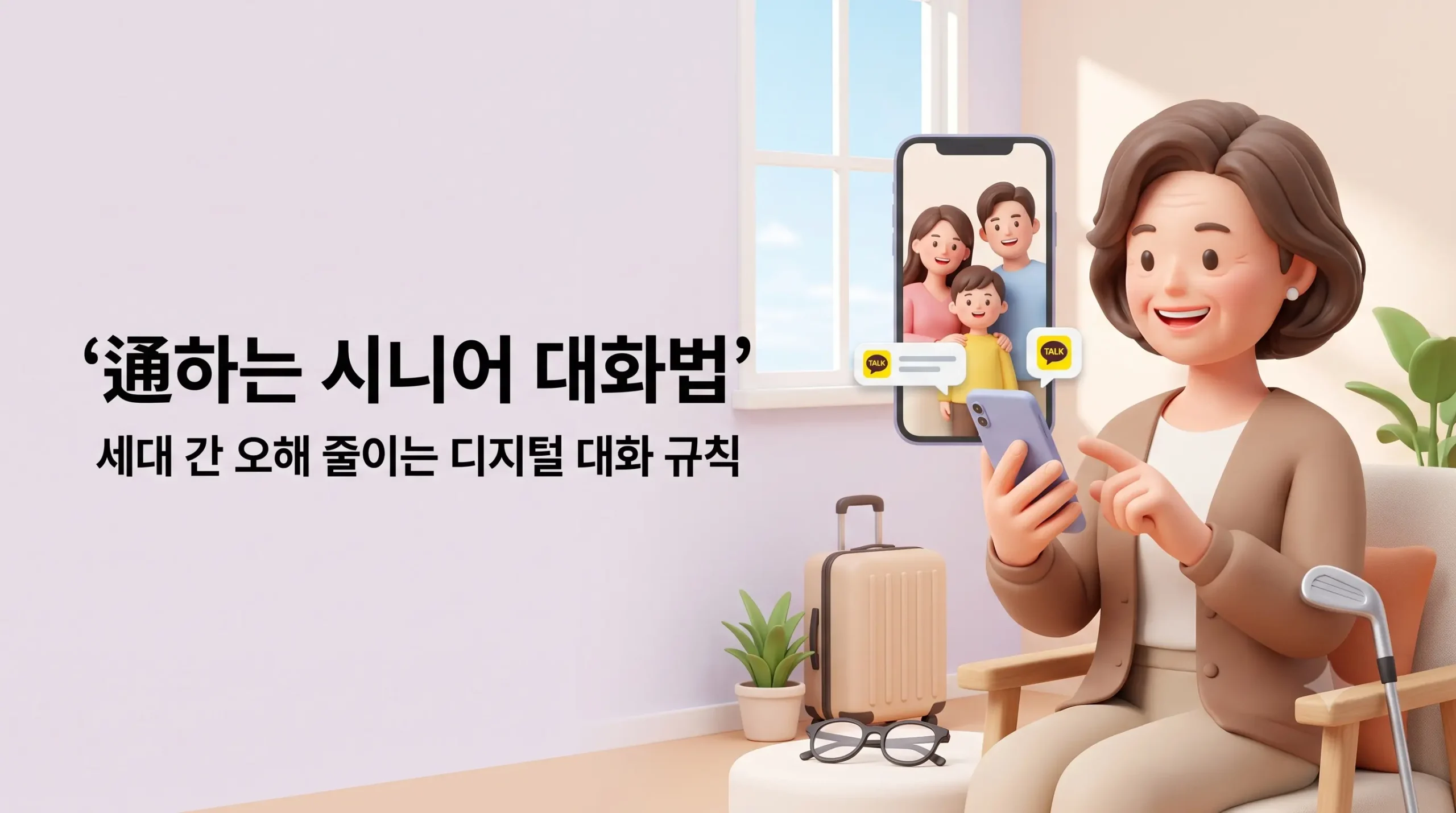 시월드·처월드 스트레스 없는 명절과 기념일을 만드는 시니어의 스마트한 소통법