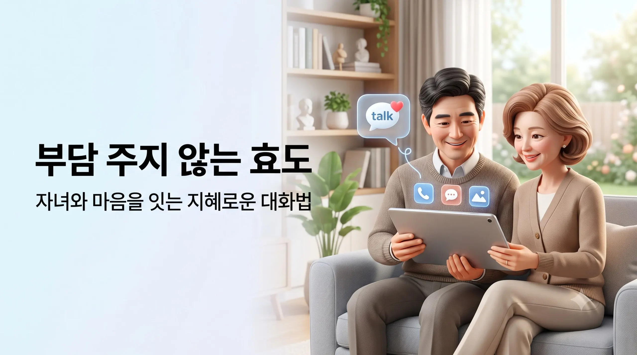 효도를 강요하지 않는 부모가 되는 법 자녀에게 심리적 부담감을 주지 않는 소통 방식