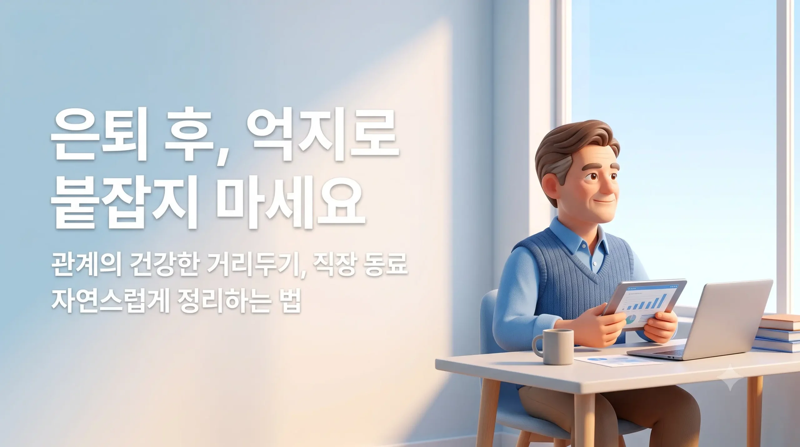 은퇴 후 멀어지는 직장 동료, 억지로 붙잡지 않고 자연스럽게 정리하는 법